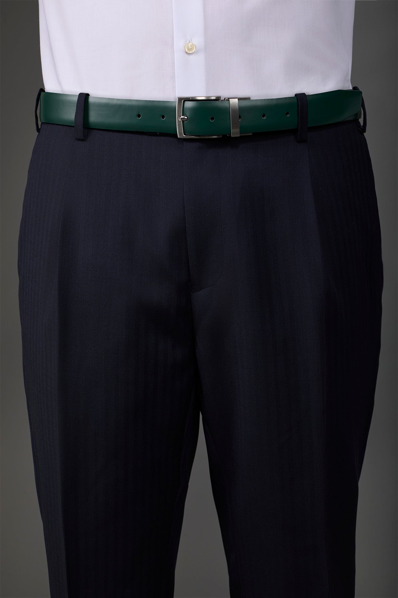 Men's double-sided belt