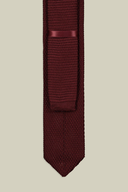Men's single-colour woven tie