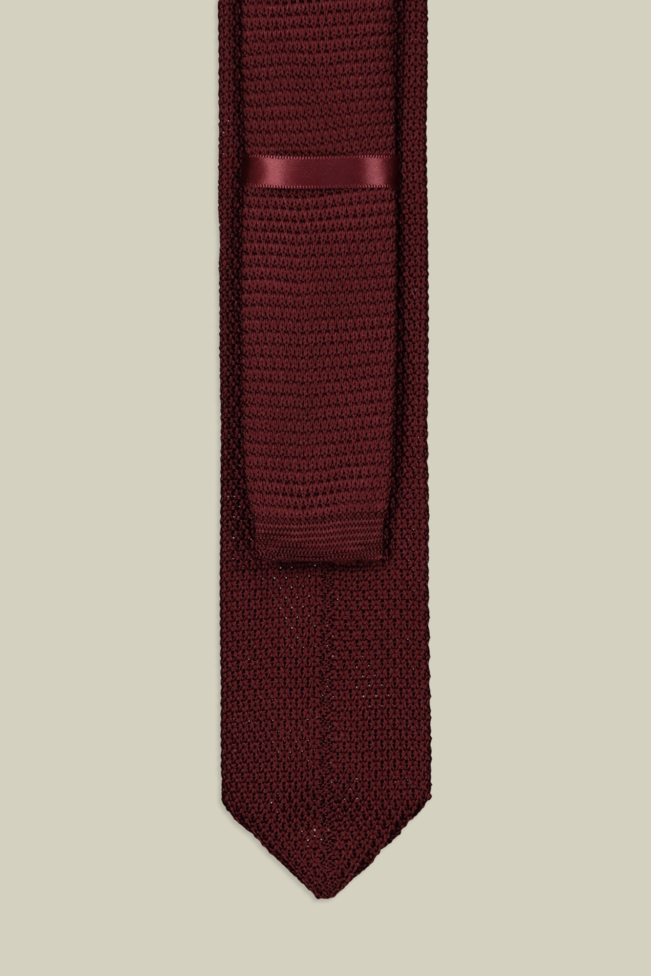 Men's single-colour woven tie