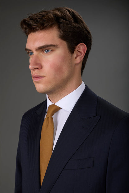 Men's single-colour tie Camel