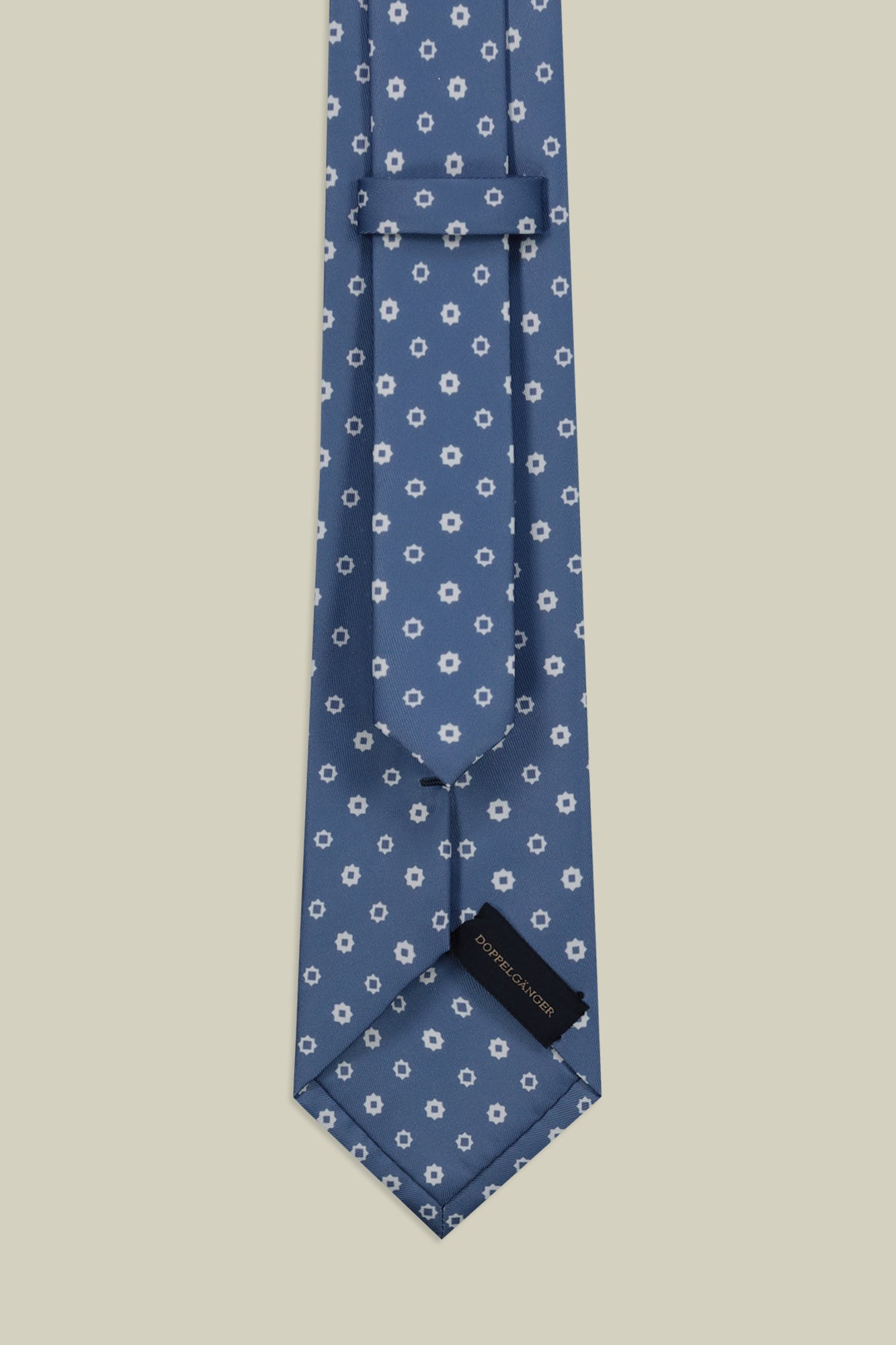 Men's micro patterned tie