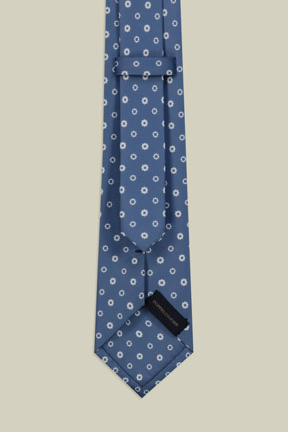 Men's micro patterned tie