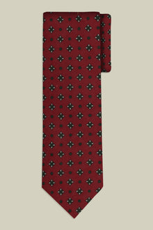Men's micro patterned tie
