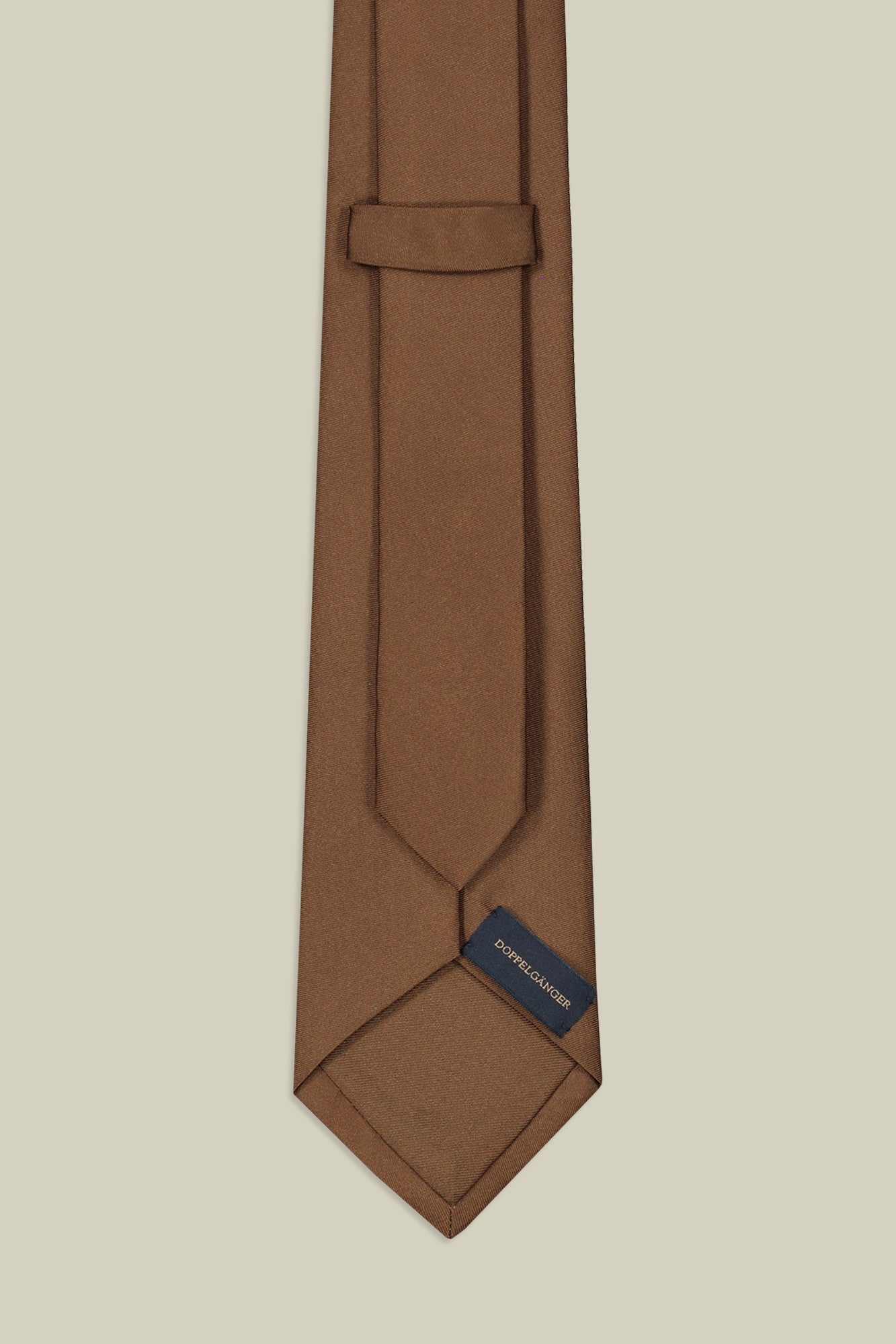 Men's single-colour silk tie