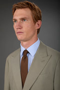 Men's single-colour silk tie