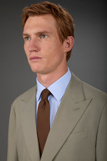 Men's single-colour silk tie