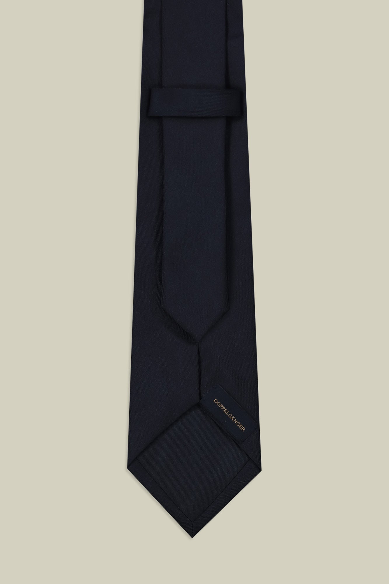 Men's single-colour silk tie