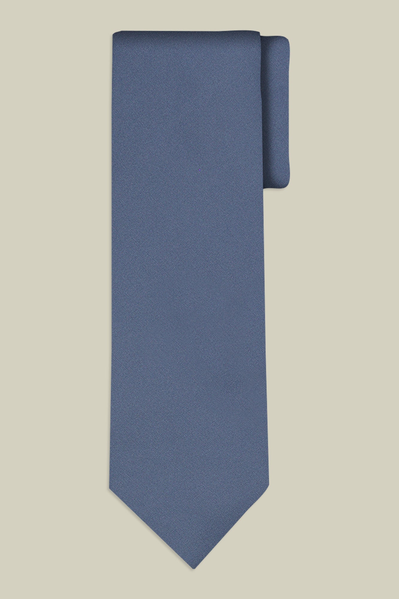 Men's single-colour silk tie