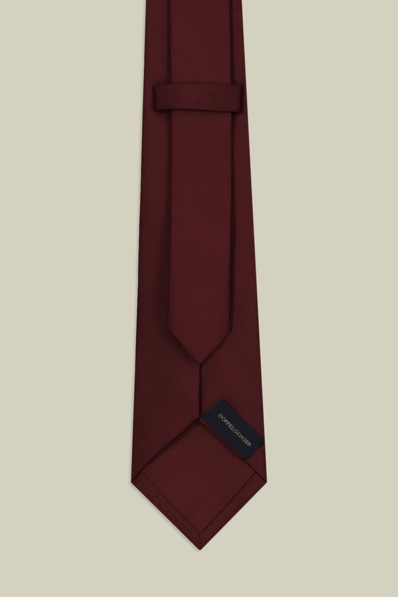 Men's single-colour silk tie