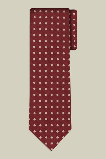 Men's micro polka dot tie