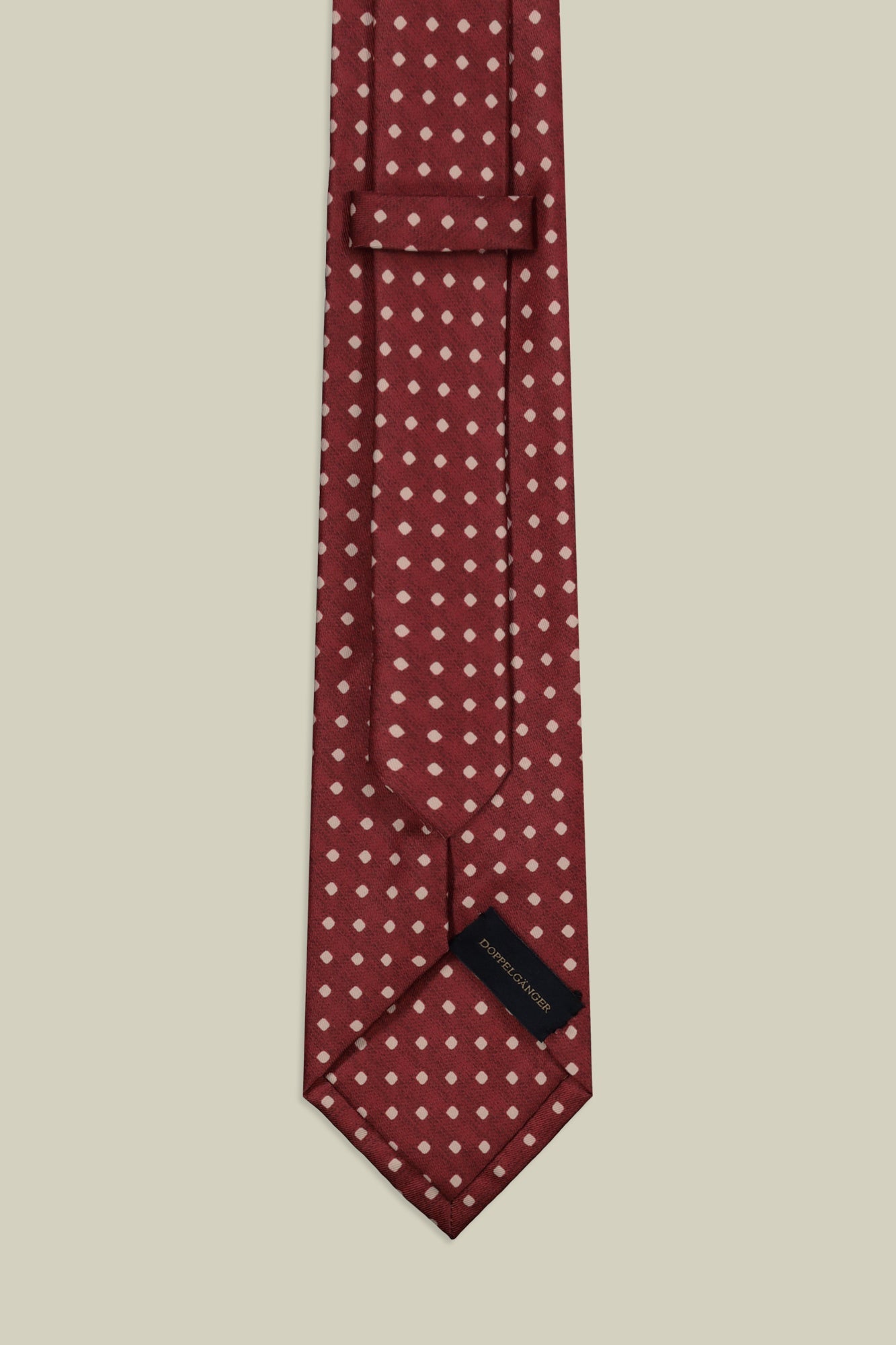 Men's micro polka dot tie