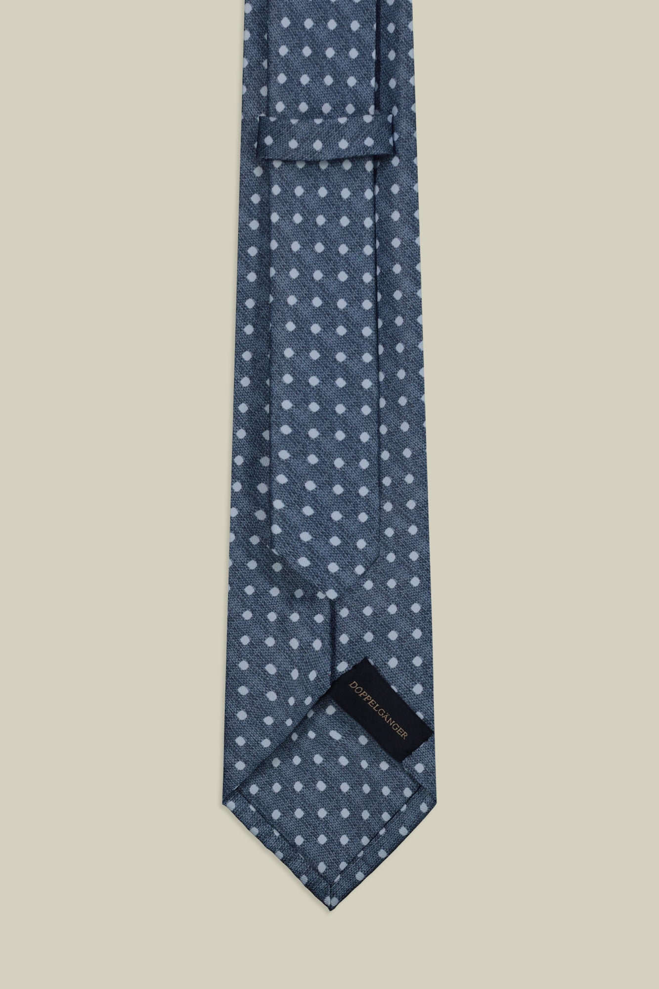 Men's micro polka dot tie