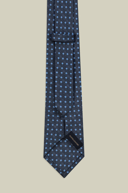 Men's micro polka dot tie