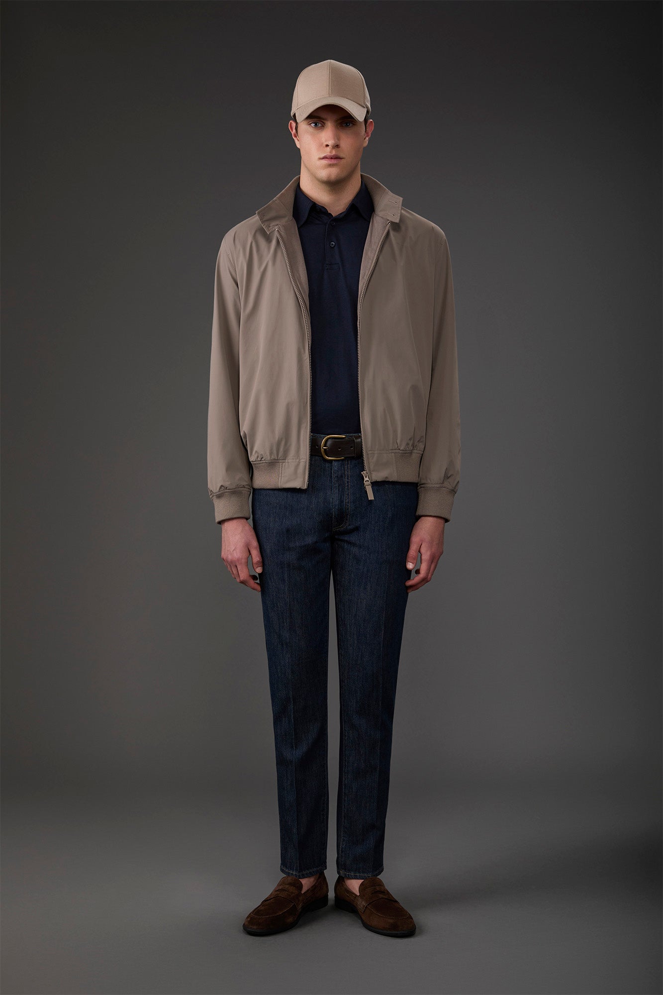 Men's Herrington Technical Jacket Beige