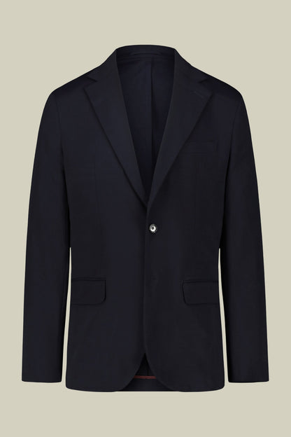 Men's single-breasted jersey jacket