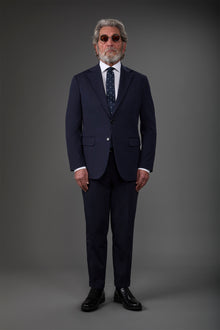 Men's single-breasted jersey jacket