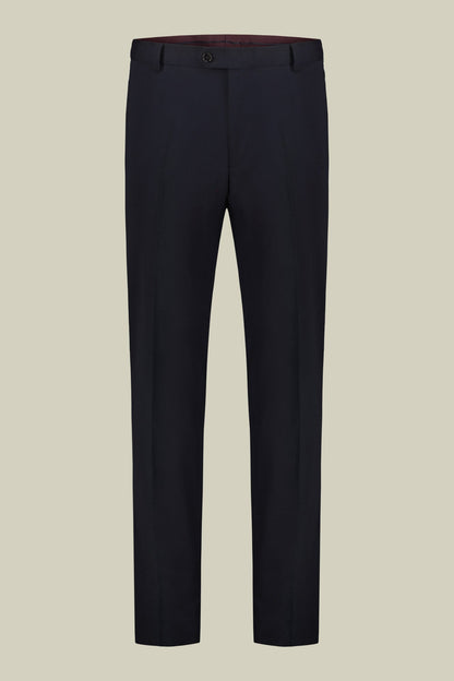 Men's flat front jersey trousers