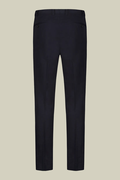 Men's flat front jersey trousers