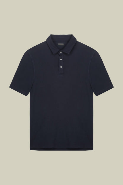 Men's short-sleeved polo shirt in cotton piquÃƒÆ’Ã‚Â©