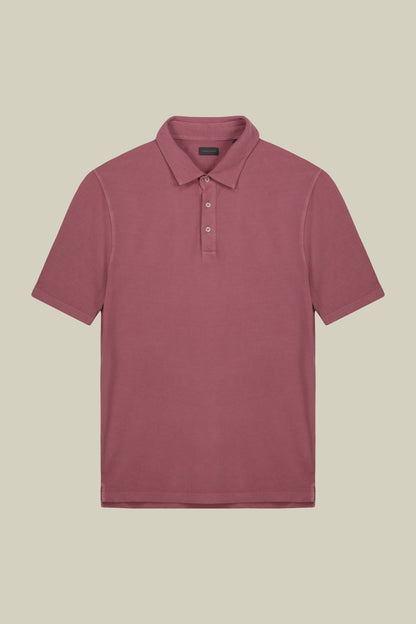 Men's short-sleeved polo shirt in cotton piquÃƒÆ’Ã‚Â©