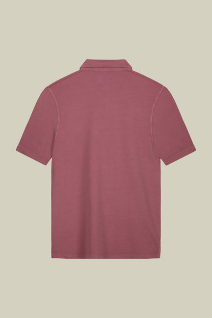 Men's short-sleeved polo shirt in cotton piquÃƒÆ’Ã‚Â©