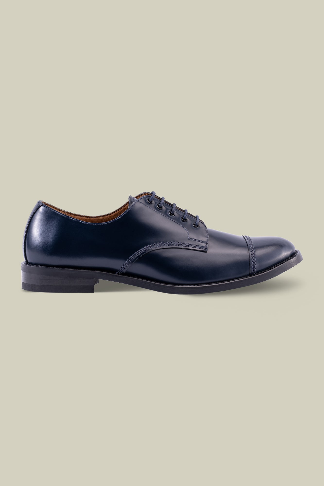 Derby shoe in 100% genuine leather
