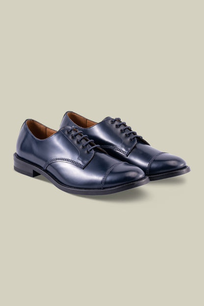 Derby shoe in 100% genuine leather