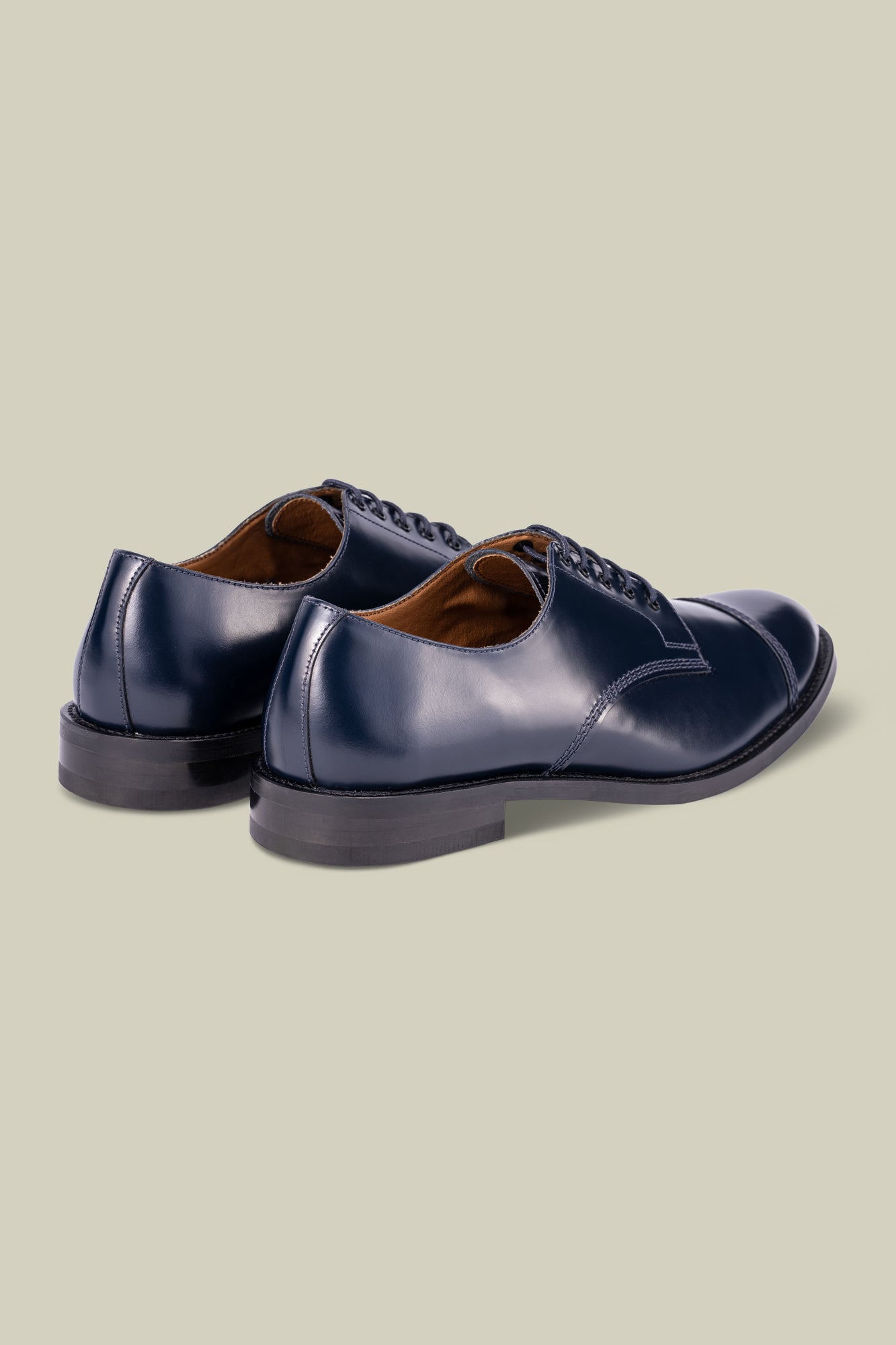 Derby shoe in 100% genuine leather