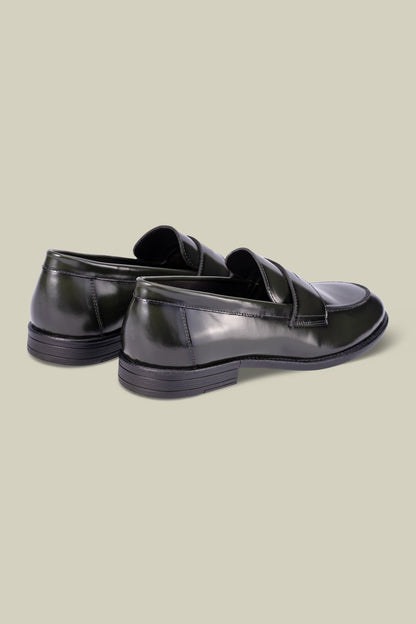 Classic loafers in 100% abrasive leather