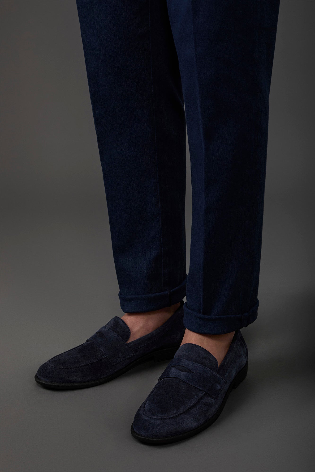 Loafer in 100% genuine suede