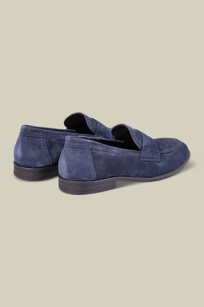 Loafer in 100% genuine suede
