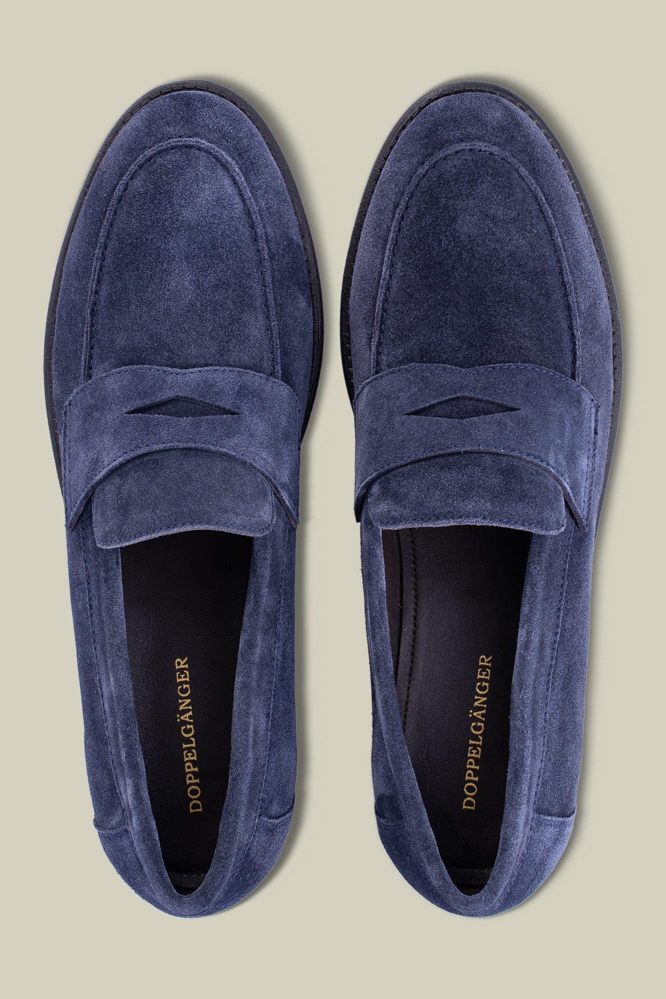 Loafer in 100% genuine suede