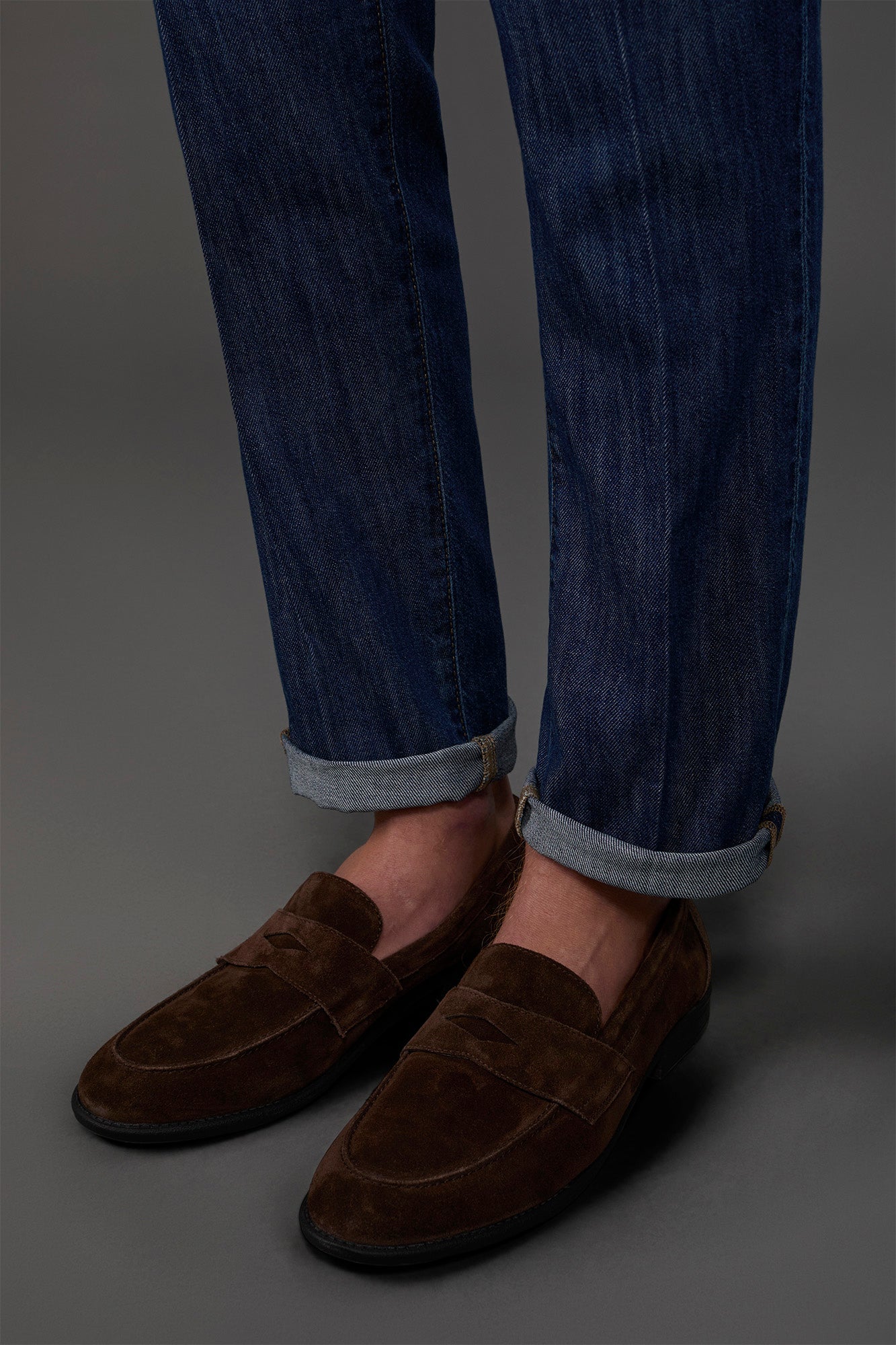 Loafer in 100% genuine suede