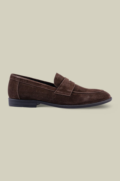 Loafer in 100% genuine suede