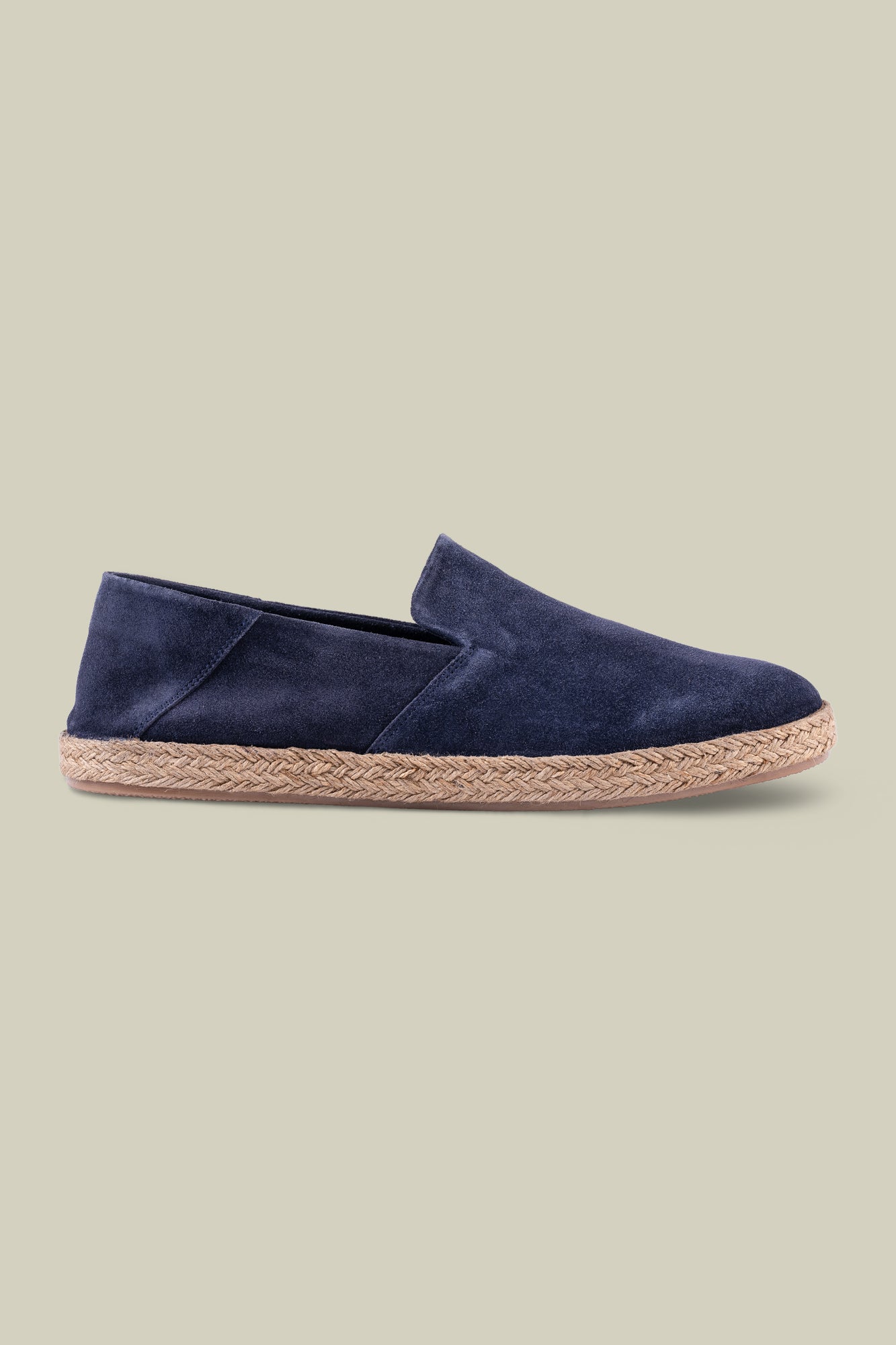 Espadrilles in 100% genuine suede