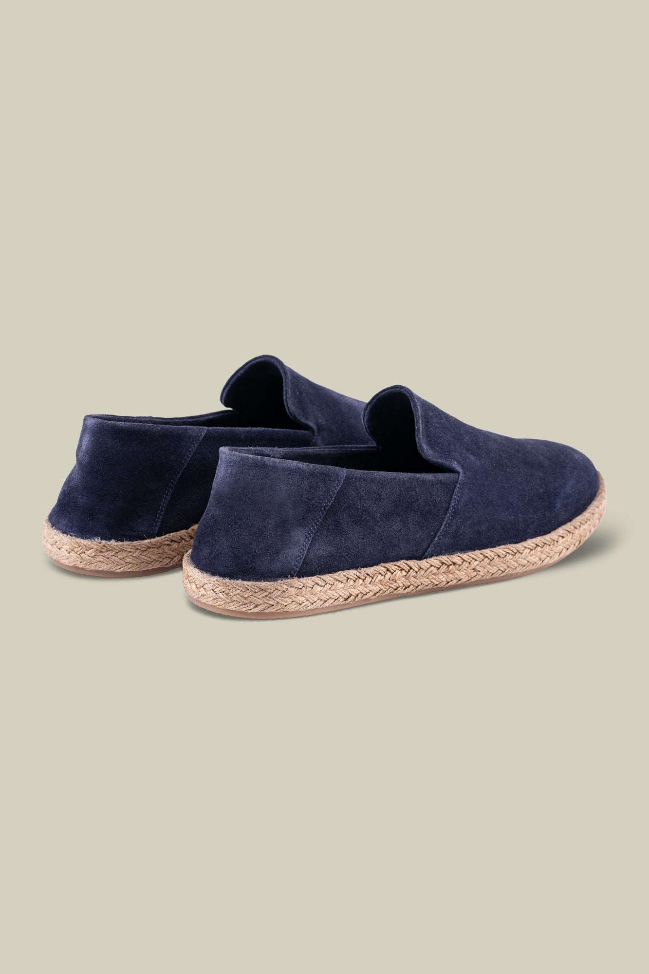 Espadrilles in 100% genuine suede