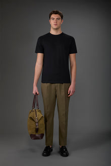 Men's short-sleeved T-shirt in 100% cotton jersey