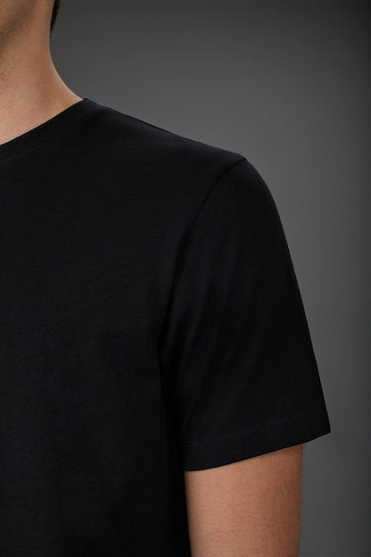 Men's short-sleeved T-shirt in 100% cotton jersey
