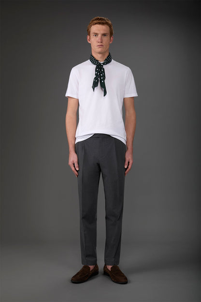 Men's short-sleeved T-shirt in 100% cotton jersey