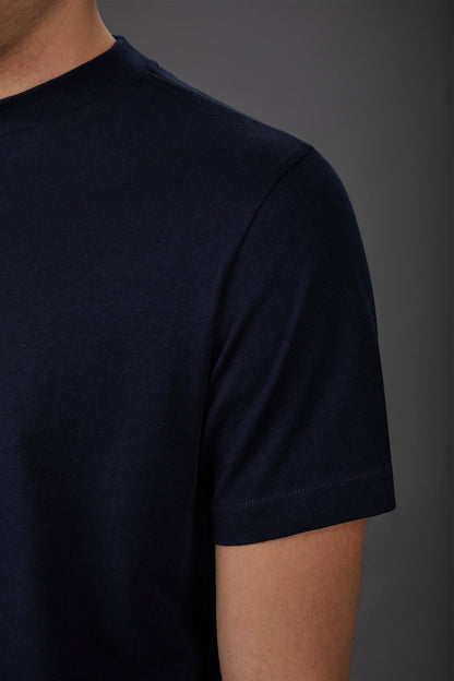 Men's short-sleeved T-shirt in 100% cotton jersey