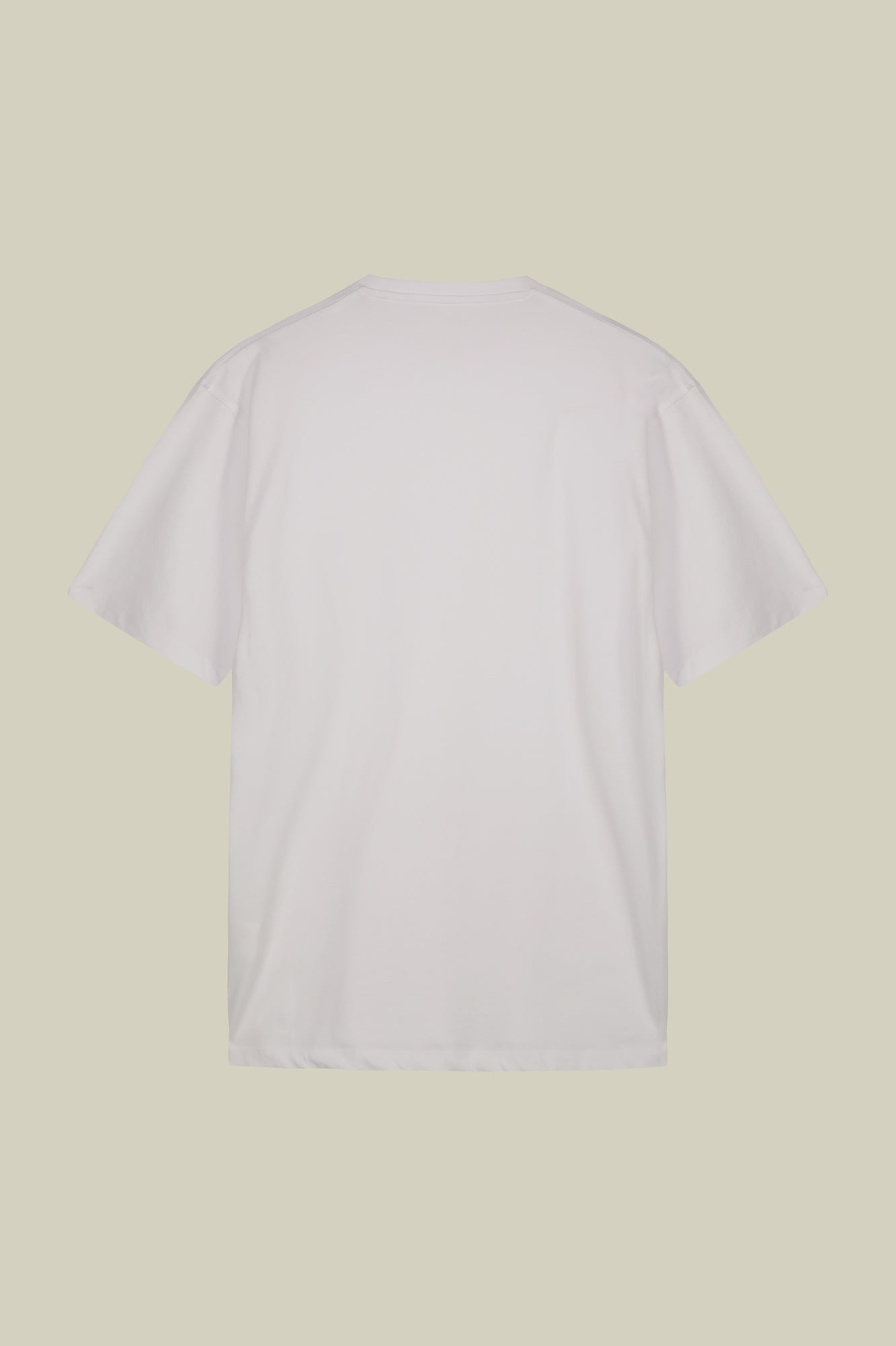 Men's crew neck short sleeve organic cotton T-shirt