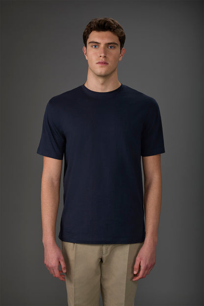 Men's crew neck short sleeve organic cotton T-shirt