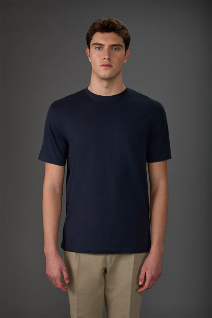 Men's crew neck short sleeve organic cotton T-shirt