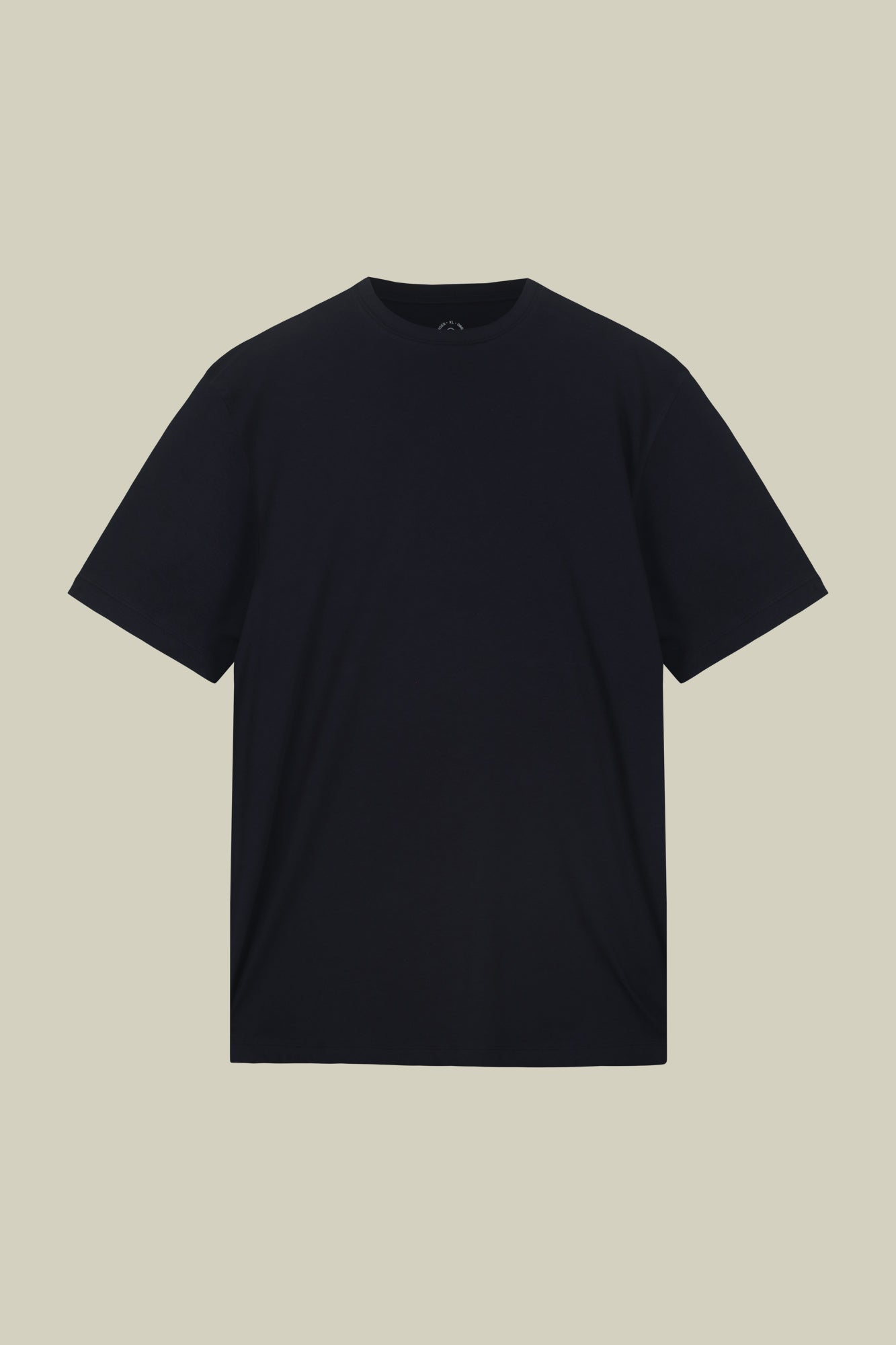 Men's crew neck short sleeve organic cotton T-shirt