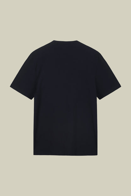 Men's crew neck short sleeve organic cotton T-shirt