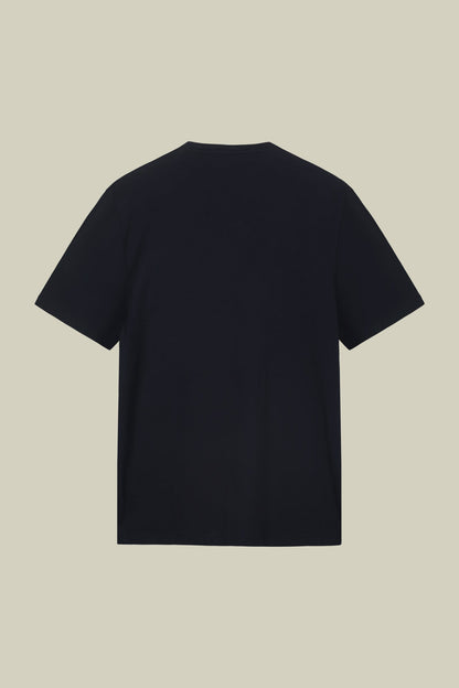 Men's crew neck short sleeve organic cotton T-shirt