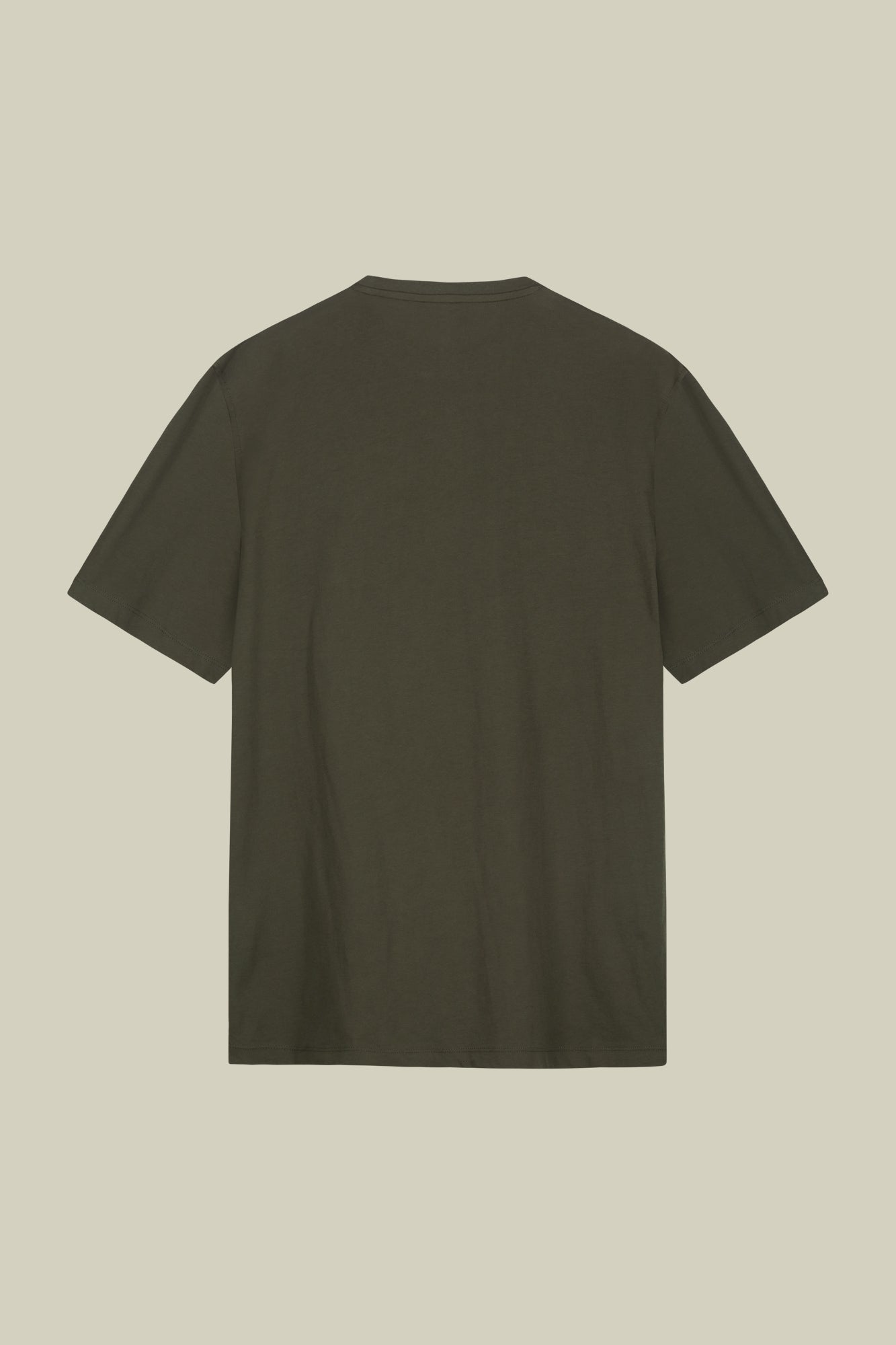 Men's crew neck short sleeve organic cotton T-shirt
