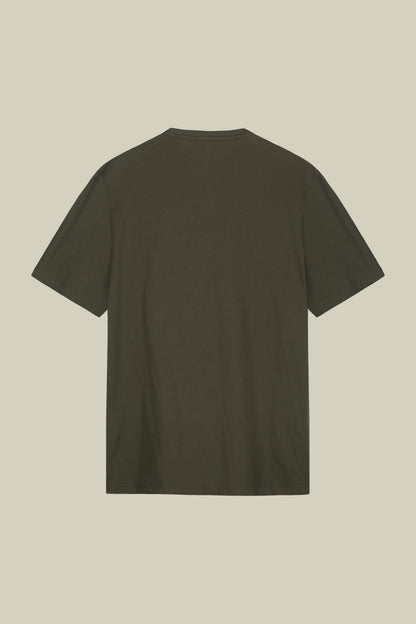 Men's crew neck short sleeve organic cotton T-shirt