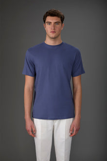 Men's crew neck short sleeve organic cotton T-shirt