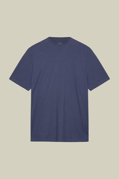 Men's crew neck short sleeve organic cotton T-shirt